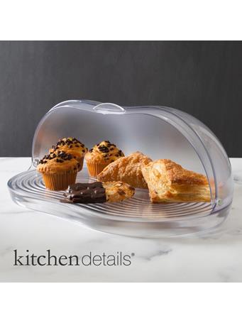 KENNEDY INTERNATIONAL - Acrylic Bread/Pastry Storage Box CLEAR