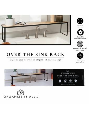 KENNEDY INTERNATIONAL - Over The Sink Rack BLACK