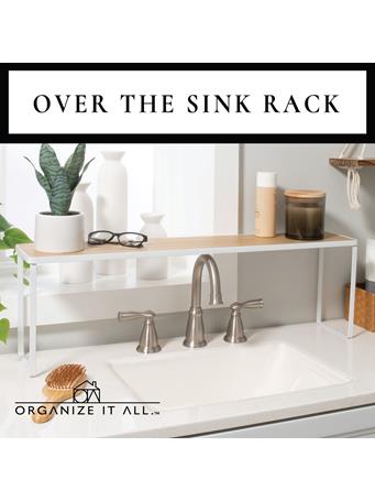 KENNEDY INTERNATIONAL - Over The Sink Rack WHITE