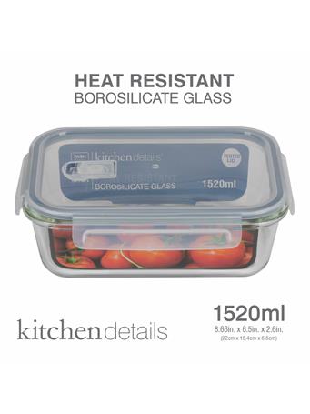 KENNEDY INTERNATIONAL - Vented Rectangle Food Storage CLEAR