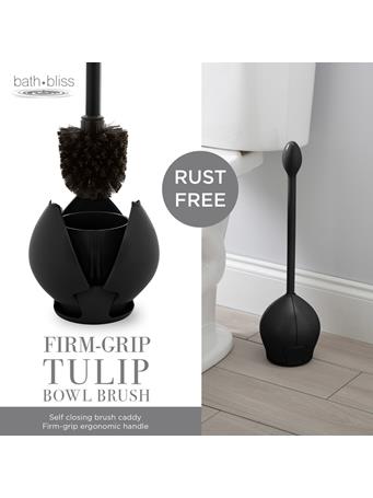 KENNEDY INTERNATIONAL - Firm Grip Tulip Bowl Brush BLACK