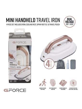 KENNEDY INTERNATIONAL - Handheld Mini Travel Iron WHITE