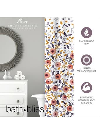 KENNEDY INTERNATIONAL - Shower Curtain WHITE