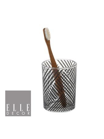 KENNEDY INTERNATIONAL - Noir Toothbrush Holder/Tumbler BLACK