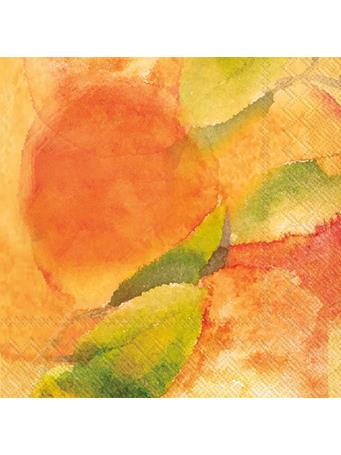 BOSTON INTERNATIONAL - Clementine Cocktail Napkin ORANGE