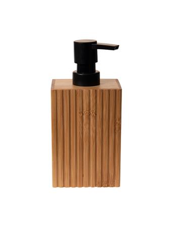 KENNEDY INTERNATIONAL - Oslo Square Bamboo Soap Pump BAMBOO