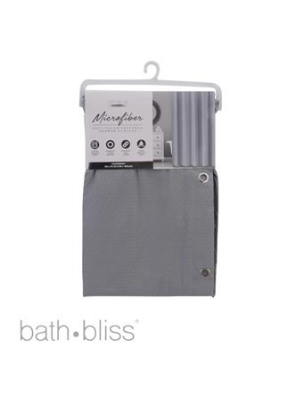 KENNEDY INTERNATIONAL - Microfiber Shower Curtain HEATHER