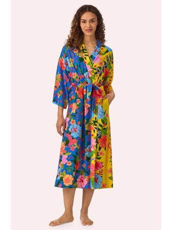 ROOM SERVICE  - Erica Woven Robe In Sunset Greeting MULTFLOR