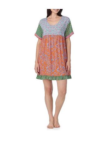 40 WINKS - Floral Print Sleep Shirt MULTI