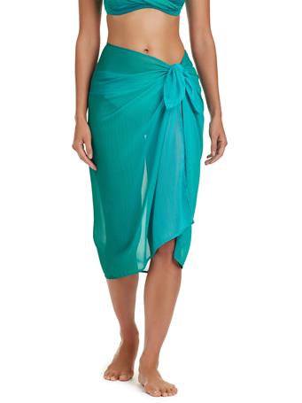 BLEU ROD BEATTIE - Beat The Heat Pareo Cover-Up DK TEAL