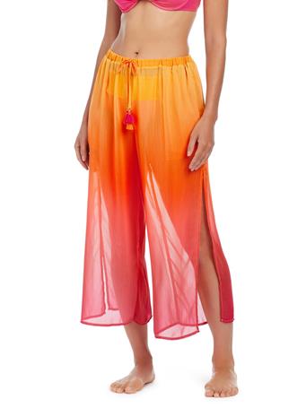 BLEU ROD BEATTIE - Beat The Heat Side Slit Pant Cover-Up ROSA