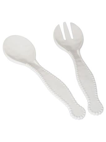 CERTIFIED INTERNATIONAL - Perlette Melamine 2 pc. Salad Servers CREAM