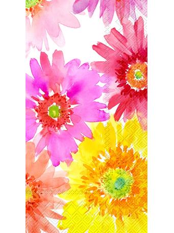 BOSTON INTERNATIONAL - Gerberas Guest Napkins MULTI
