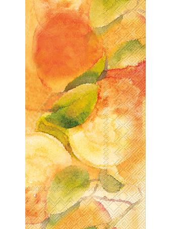 BOSTON INTERNATIONAL - Clementine Guest Napkins ORANGE
