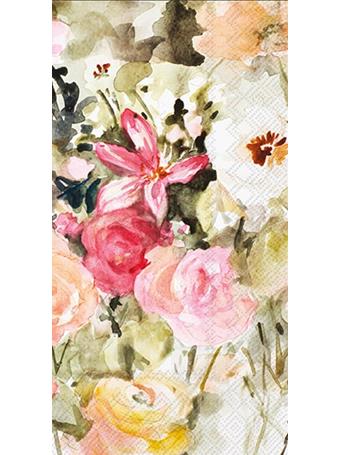 BOSTON INTERNATIONAL - Early Summer Garden Guest Napkins PINK