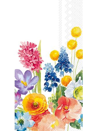 BOSTON INTERNATIONAL - Early Magic Guest Napkins WHITE