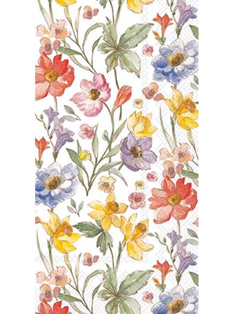 BOSTON INTERNATIONAL - Soft Flowers Guest Napkins NO COLOR