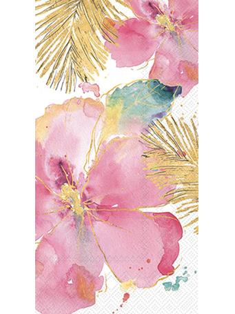 BOSTON INTERNATIONAL - Flamingo Fever Flower Guest Napkins PINK