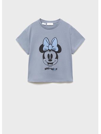 MANGO - Minnie Mouse T-shirt MED BLUE