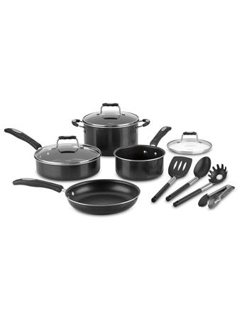 CUISINART - Nonstick 11 Piece Set BLACK