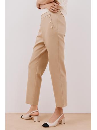 TENDAM - Buttoned Pants BEIGE