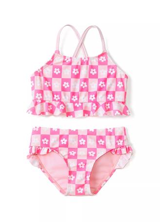 RAISINS - 2-Piece Printed Swimsuit PINK