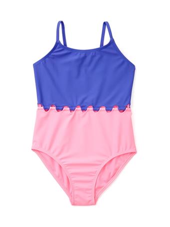 RAISINS - Cool Loop Color Block One Piece Swimsuit PINK