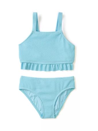 RAISINS - Printed Two Piece Swimsuit BLUE