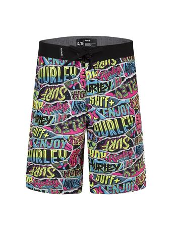 HURLEY - Boys Boardshorts Ripped Sticker MULTI