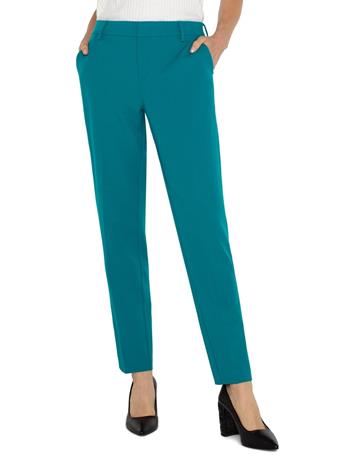 LIVERPOOL - Kelsey Knit Trouser Super Stretch Bright Emerald