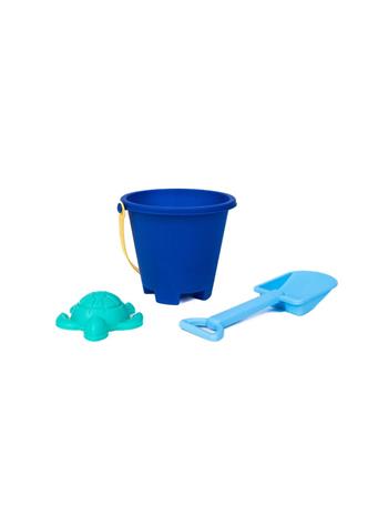 TOYSMITH - 3-Piece Sand Bucket Set BLUE