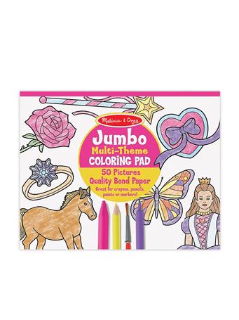 MELISSA & DOUG - Jumbo 50-Page Kids' Coloring Pad NO COLOR