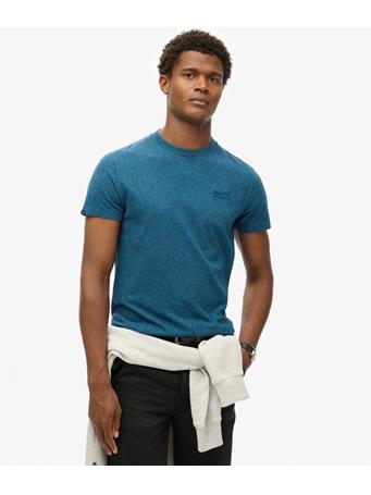 SUPERDRY - Organic Cotton Essential Logo T-Shirt C4A SCORCHED TEAL