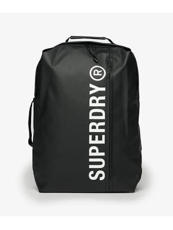 SUPERDRY - 35 Litre Tarp Backpack 33B BLACKWHITE