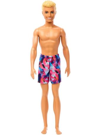 MATTEL MEDIX - Barbie Beach Dolls in Graphic Swimsuit NO COLOR