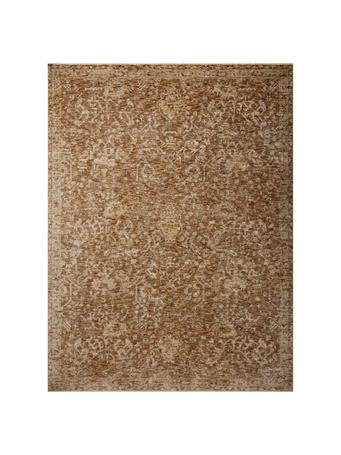 LOLOI RUGS - Junie 5'3" Round Clay and Natural Area Rug MH CLAY/NATURAL