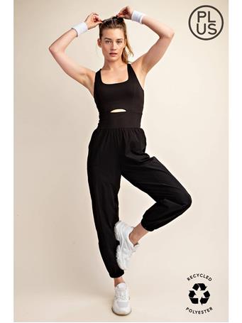 RAE MODE - Jogger Onesie BLACK