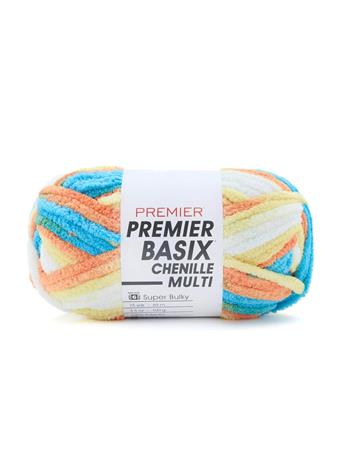 PREMIER YARNS - Basix Chenille Brights 8BEACH BALL