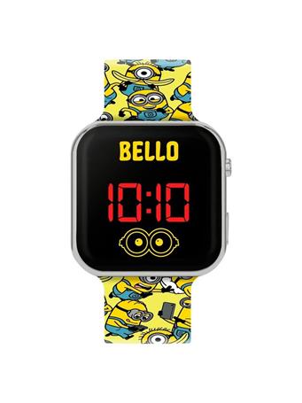 MINIONS - LED Strap Watch YELLOW