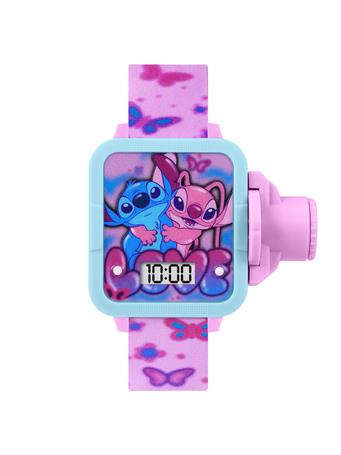 DISNEY - Lilo and Stitch Projection Strap Watch PINK