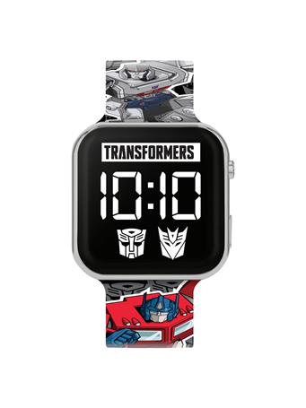 TRANSFORMERS - LED Digital Strap Watch GREY