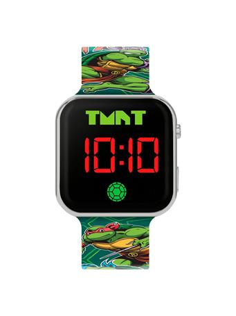 NICKELODEON -  Teenage Mutant Ninja Turtles LED Strap Watch GREEN