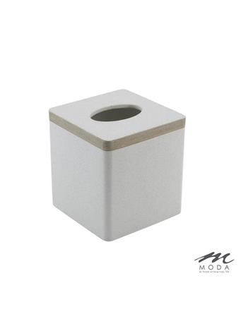 MODA AT HOME ENTERPRISES - Hudson Tissue Box GREY