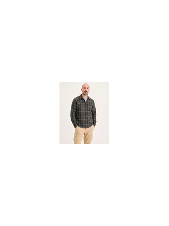 DOCKERS - Regular Fit 2 Pocket Work Shirt GRAY