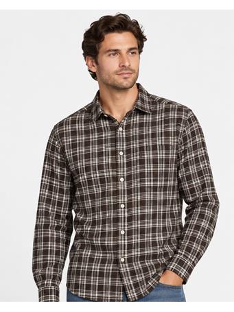 DOCKERS - Regular Fit 2 Pocket Work Shirt GRAY