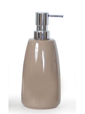 MODA AT HOME - Compel Ceramic Lotion Dispenser TAUPE