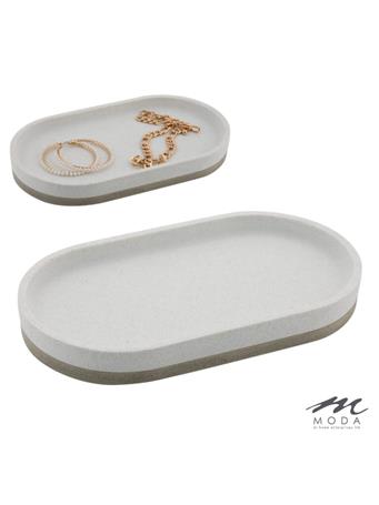 MODA AT HOME - Hudson Resin Tray GREY