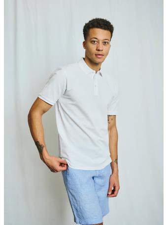 BRUUN & STENGADE - Taketomi Regular Fit Polo WHITE