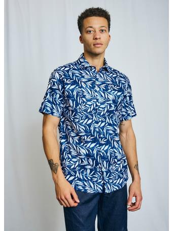 BRUUN & STENGADE - Cordeel Casual Modern Fit Shirt NAVY