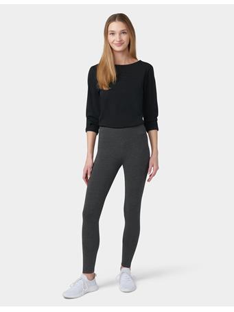 HUE - Ultra Leggings with Wide Waistband GRAPHITE